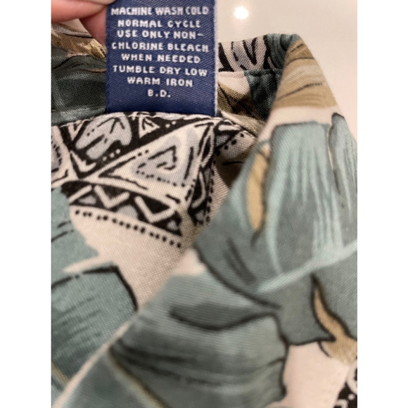 Campia Easy Care Multicolour Hawaiian Vacation Camp Casual Camp Shortsleeve XXL - Picture 9 of 11